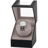 darrahopens Home & Garden > Hobbies Automatic Watch Winder Display Box Case Motor Rotation Storage PU Leather