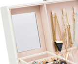 darrahopens Home & Garden > Hobbies Jewellery Storage Box Girls Rings Necklaces Display Organiser Storage Case