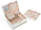 darrahopens Home & Garden > Hobbies Jewellery Storage Box Girls Rings Necklaces Display Organiser Storage Case