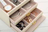 darrahopens Home & Garden > Hobbies Jewellery Storage Box Girls Rings Necklaces Display Organiser Storage Case