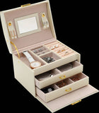 darrahopens Home & Garden > Hobbies Jewellery Storage Box Girls Rings Necklaces Display Organiser Storage Case