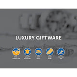 darrahopens Home & Garden > Hobbies Watch Box - 24 Slot Luxury Display Case With Framed Glass Lid