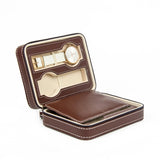 darrahopens Home & Garden > Hobbies Watch Box Display Travel Case PU Leather