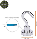 darrahopens Home & Garden > Home & Garden Others 10x Strong Rare Earth N38 Neodymium Magnetic Hanger Holder 10kg Magnet Hooks