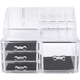 darrahopens Home & Garden > Home & Garden Others 11 Drawers Clear Acrylic Tower Organiser Cosmetic jewellery Luxury Storage Cabinet