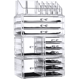 darrahopens Home & Garden > Home & Garden Others 11 Drawers Clear Acrylic Tower Organiser Cosmetic jewellery Luxury Storage Cabinet