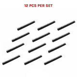 darrahopens Home & Garden > Home & Garden Others 12pc Bird Spikes Human Cat Possum Mouse Pest Control Spiked Fence Wall Deterrent