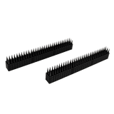 darrahopens Home & Garden > Home & Garden Others 12pc Bird Spikes Human Cat Possum Mouse Pest Control Spiked Fence Wall Deterrent