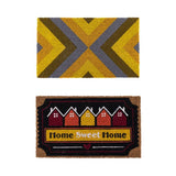 Darrahopens Home & Garden > Home & Garden Others 2 x Doormat for Front Door Entryway Cursive Natural Coconut Coir Floor mat Outdoor 45x75cm