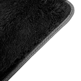 darrahopens Home & Garden > Home & Garden Others 200x140cm Floor Rugs Large Shaggy Rug Area Carpet Bedroom Living Room Mat - Black
