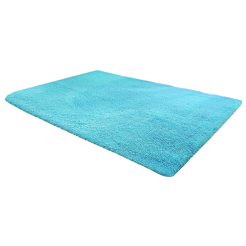 darrahopens Home & Garden > Home & Garden Others 200x140cm Floor Rugs Large Shaggy Rug Area Carpet Bedroom Living Room Mat - Turquoise