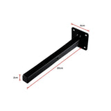 darrahopens Home & Garden > Home & Garden Others 20cm Floating Shelf Brackets Industrial Metal Shelving Supports 4-Pack