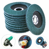 Darrahopens Home & Garden > Home & Garden Others 20PCS 5" 125MM Angle Grinder Flap Sanding Disc 120 Grit Grinding Wheel