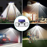 Darrahopens Home & Garden > Home & Garden Others 230 LED Solar Lights Outdoor 260LM Waterproof Motion Sensor Security Wall Lamp