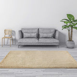 darrahopens Home & Garden > Home & Garden Others 230x160cm Floor Rugs Large Shaggy Rug Area Carpet Bedroom Living Room Mat - Beige