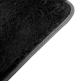 darrahopens Home & Garden > Home & Garden Others 230x160cm Floor Rugs Large Shaggy Rug Area Carpet Bedroom Living Room Mat - Black