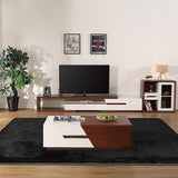 darrahopens Home & Garden > Home & Garden Others 230x160cm Floor Rugs Large Shaggy Rug Area Carpet Bedroom Living Room Mat - Black