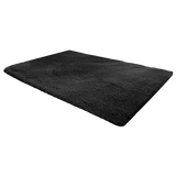 darrahopens Home & Garden > Home & Garden Others 230x160cm Floor Rugs Large Shaggy Rug Area Carpet Bedroom Living Room Mat - Black