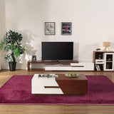 darrahopens Home & Garden > Home & Garden Others 230x160cm Floor Rugs Large Shaggy Rug Area Carpet Bedroom Living Room Mat - Burgundy