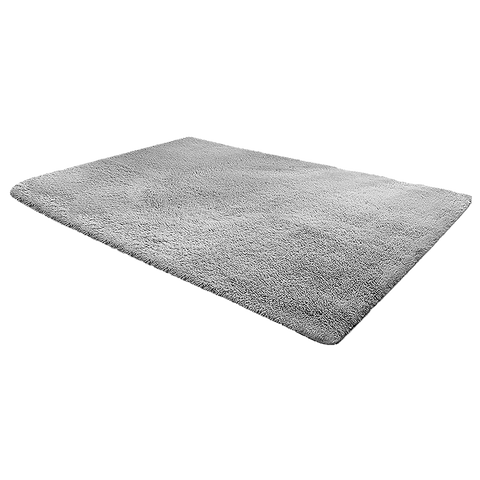 darrahopens Home & Garden > Home & Garden Others 230x160cm Floor Rugs Large Shaggy Rug Area Carpet Bedroom Living Room Mat - Grey