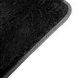 darrahopens Home & Garden > Home & Garden Others 230x200cm Floor Rugs Large Shaggy Rug Area Carpet Bedroom Living Room Mat - Black