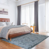 darrahopens Home & Garden > Home & Garden Others 230x200cm Floor Rugs Large Shaggy Rug Area Carpet Bedroom Living Room Mat - Grey