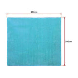 darrahopens Home & Garden > Home & Garden Others 230x200cm Floor Rugs Large Shaggy Rug Area Carpet Bedroom Living Room Mat - Turquoise