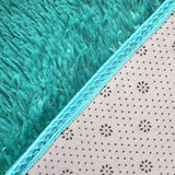 darrahopens Home & Garden > Home & Garden Others 230x200cm Floor Rugs Large Shaggy Rug Area Carpet Bedroom Living Room Mat - Turquoise