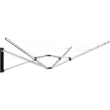 darrahopens Home & Garden > Home & Garden Others 26m 5 Arm Wall Hang Mountable Clothes Airer Dryer Washing Line Bathroom Kitchen