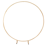 darrahopens Home & Garden > Home & Garden Others 2M Wedding Hoop Round Circle Arch Backdrop Flower Display Stand Frame Background