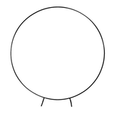 darrahopens Home & Garden > Home & Garden Others 2M Wedding Hoop Round Circle Arch Backdrop Flower Display Stand Frame Background