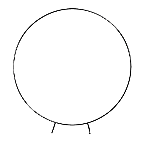 darrahopens Home & Garden > Home & Garden Others 2M Wedding Hoop Round Circle Arch Backdrop Flower Display Stand Frame Background