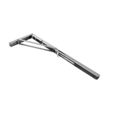 darrahopens Home & Garden > Home & Garden Others 2x 20" Stainless Steel Folding Table Bracket Shelf Bench 50kg Load Heavy Duty