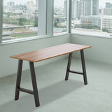darrahopens Home & Garden > Home & Garden Others 2x Rustic Dining Table Legs Steel Industrial Vintage 71cm - Black