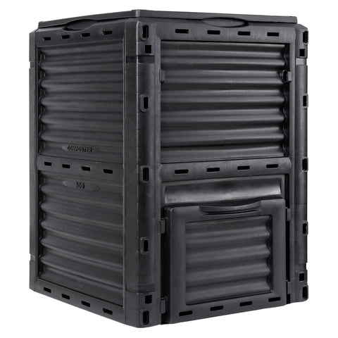 Darrahopens Home & Garden > Home & Garden Others 300L Large Garden Outdoor Compost Bin Composter BPA Free Compost Barrel