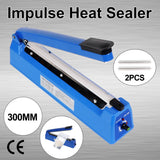 Darrahopens Home & Garden > Home & Garden Others 300mm Impulse Heat Sealer Sealing SAA Machine Electric Plastic Poly Bag