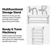 darrahopens Home & Garden > Home & Garden Others 36 Pair Shoe Holder Organiser Over The Door Hanging Shelf Rack Storage Hook