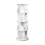 darrahopens Home & Garden > Home & Garden Others 360-degree Rotating 4 Tier Display Shelf Bookcase Organiser
