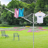 darrahopens Home & Garden > Home & Garden Others 4 Arm Rotary Airer Outdoor Washing Line Clothes Dryer 50m Length