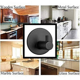 Darrahopens Home & Garden > Home & Garden Others 4 Pack Stainless Steel self-Adhesive Wall Hook for Bathroom and Kitchen