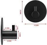 Darrahopens Home & Garden > Home & Garden Others 4 Pack Stainless Steel self-Adhesive Wall Hook for Bathroom and Kitchen