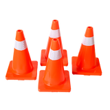 darrahopens Home & Garden > Home & Garden Others 4pcs 45cm Road Traffic Cones Reflective Overlap Parking Emergency Safety Cone