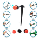 darrahopens Home & Garden > Home & Garden Others 50M Hose Garden Irrigation System Plant Watering DIY Micro Drip Kits