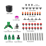 darrahopens Home & Garden > Home & Garden Others 50M Hose Garden Irrigation System Plant Watering DIY Micro Drip Kits