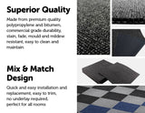 darrahopens Home & Garden > Home & Garden Others 5m2 Box of Premium Carpet Tiles Commercial Domestic Office Heavy Use Flooring Black