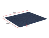 darrahopens Home & Garden > Home & Garden Others 5m2 Box of Premium Carpet Tiles Commercial Domestic Office Heavy Use Flooring Blue