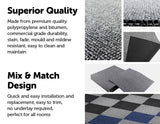 darrahopens Home & Garden > Home & Garden Others 5m2 Box of Premium Carpet Tiles Commercial Domestic Office Heavy Use Flooring Grey