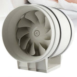 darrahopens Home & Garden > Home & Garden Others 8" Inch Silent Extractor Fan Duct Hydroponic Inline Exhaust Vent Industrial