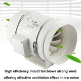darrahopens Home & Garden > Home & Garden Others 8" Inch Silent Extractor Fan Duct Hydroponic Inline Exhaust Vent Industrial