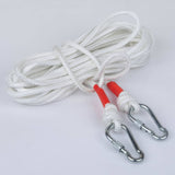 Darrahopens Home & Garden > Home & Garden Others 8mm 10m Safety Climbing Rope Nylon Rock Static Outdoor Boat Anchor Marine Rope Dock Lines Rope